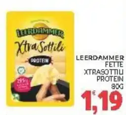 Eté Leerdammer fette xtrasottili protein offerta