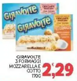 Eté Giravolte 3 formaggi mozzarella e cotto offerta
