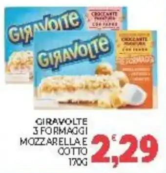 Eté Giravolte 3 formaggi mozzarella e cotto offerta