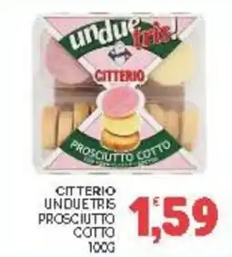 Eté Citterio unduetris prosciutto cotto offerta