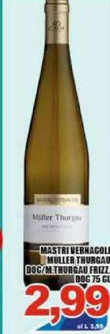 Sacoph Muller thurgau offerta