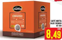 Al Discount Caffè motta cialde cremoso kit x50 offerta