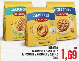 Al Discount Balocco bastoncini / ciambelle / pastefrolle/risofrolle / zuppole offerta