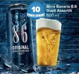 Carrefour Express Birra Bavaria 8.6 offerta