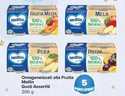 Carrefour Express Omogeneizzati alla Frutta Mellin offerta