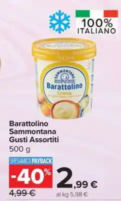 Carrefour Barattolino Sammontana Gusti Assortiti offerta