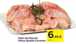 Carrefour Pollo alla Diavola Filiera Qualità Carrefour offerta