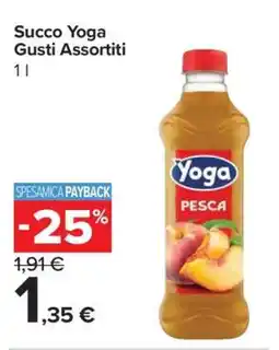 Carrefour Succo Yoga Gusti Assortiti offerta