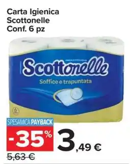 Carrefour Carta Igienica Scottonelle offerta
