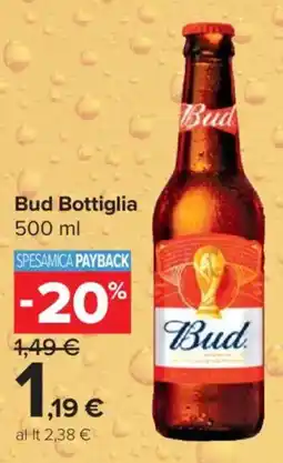 Carrefour Express Bud Bottiglia offerta