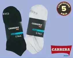 Carrefour Express 5 Paia Calze Sneakers Carrera offerta