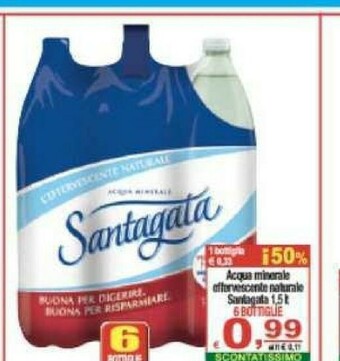 CTS Supermercati Acqua offerta