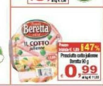 CTS Supermercati Prosciutto cotto offerta