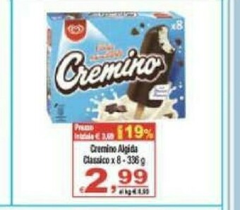 CTS Supermercati Gelati algida offerta