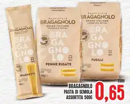 Al Discount Bragagnolo pasta di semola offerta