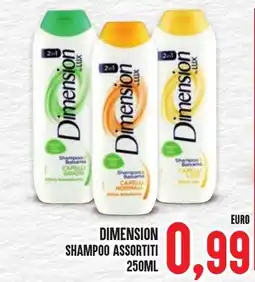 Al Discount Dimension shampoo offerta
