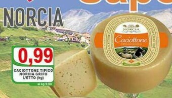 Top Supermercati Caciotta offerta