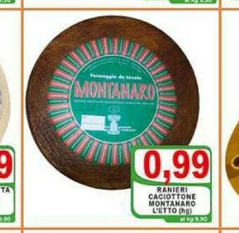 Top Supermercati Caciotta offerta