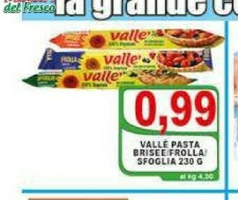 Top Supermercati Pasta sfoglia offerta