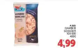 Eté Arbi gamberi sgusciati 100-200 offerta