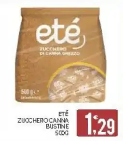 Eté Eté zucchero canna bustine offerta