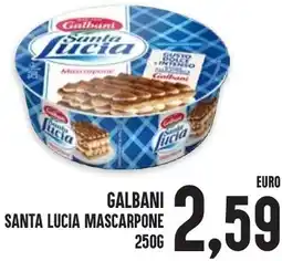 Al Discount Galbani santa lucia mascarpone offerta
