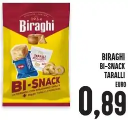 Al Discount Biraghi bi-snack taralli offerta
