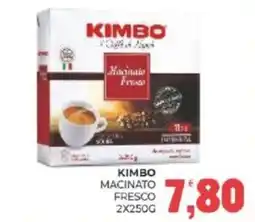 Eté Kimbo macinato fresco offerta