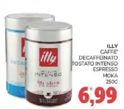 Eté Illy caffe' decaffeinato tostato intenso espresso moka offerta