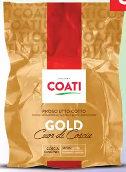 Carico Cash & Carry COATI Gold Cuor di Coscia Prosciutto Cotto offerta