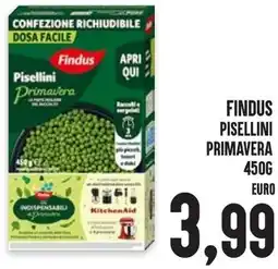 Al Discount Findus pisellini primavera offerta
