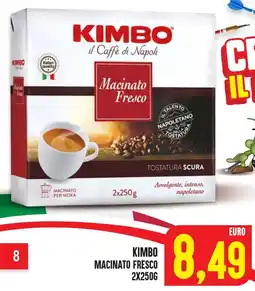 Al Discount Kimbo macinato fresco offerta