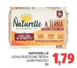 Eté Naturelle uova rustiche terra s/antibiotici x6 offerta