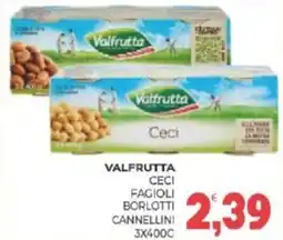 Eté Valfrutta ceci fagioli borlotti cannellini offerta