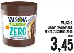 Al Discount Valsoia crema spalmabile senza zucchero offerta