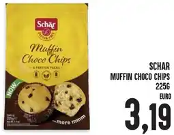 Al Discount Schar muffin choco chips offerta