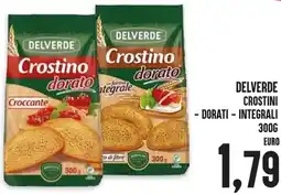 Al Discount Delverde crostini offerta