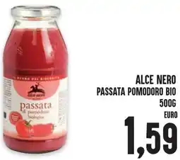 Al Discount Alce nero passata pomodoro bio offerta