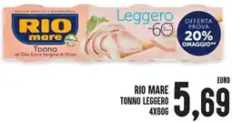 Al Discount Rio mare tonno leggero offerta