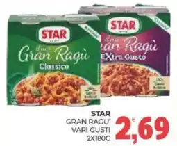 Eté Star gran ragu offerta