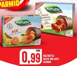Al Discount Valfrutta succhi offerta