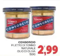 Eté Consorcio filetto di tonno naturale olio di oliva offerta