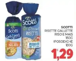 Eté Scotti risette gallette riso e mais, iposodiche offerta