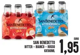 Al Discount San benedetto bitter - bianco - rosso offerta