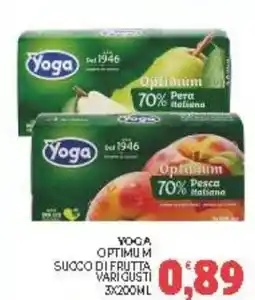 Eté Yoga optimum succo di frutta offerta