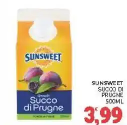 Eté Sunsweet succo di prugne offerta