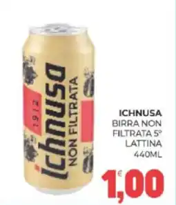 Eté Ichnusa birra non filtrata 5° lattina offerta