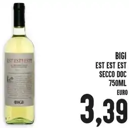 Al Discount Bigi est est est secco doc offerta