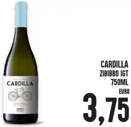 Al Discount Cardilla zibibbo igt offerta