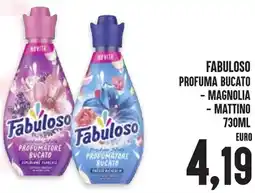 Al Discount Fabuloso profuma bucato offerta